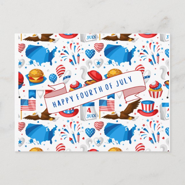 Fourth of July Postcard (Front)