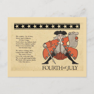 Fourth of July Postcard