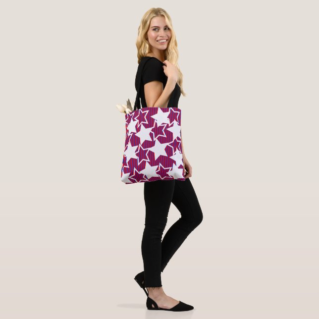 Fourth of July  Tote Bag (On Model)