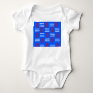 Fourth of July Weave Baby Bodysuit