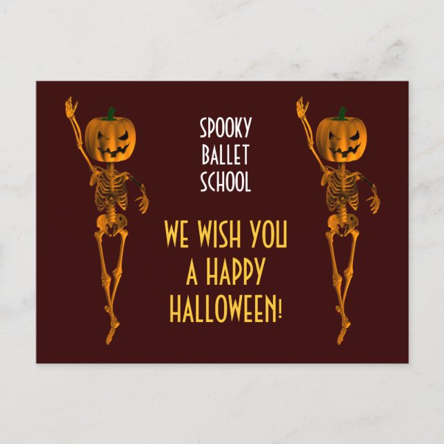 Fourth Position Pointe Ballet Postcard (Front)