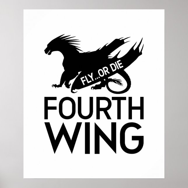 Fourth Wing - Fly Or Die Poster (Front)
