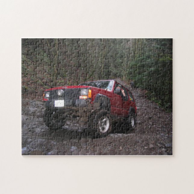 Fourwheeling Jigsaw Puzzle (Horizontal)