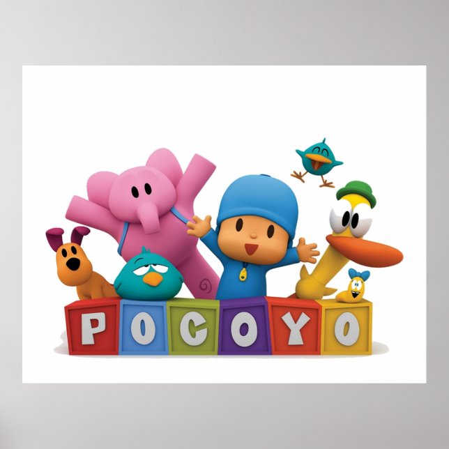 Fouryo Pocoyo Elly Pato TV 2019 Poster (Front)