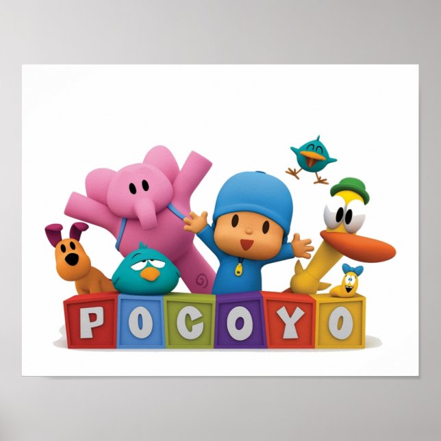 Fouryo Pocoyo Elly Pato TV 2019 Poster (Front)