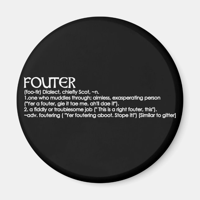 Fouter Magnet (Front)