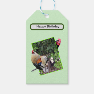 **"Fowl Play: Chicken Hide-and-Seek in 3D"** Gift Tags