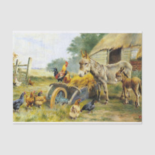 Fowl Talk by Herbert William Weekes Tissue Paper