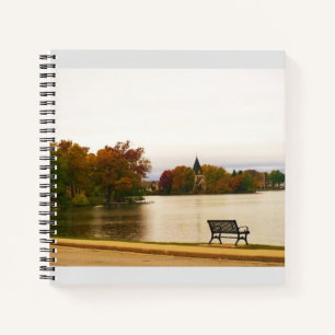 Fowler Lake in Autumn, WI Notebook