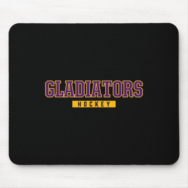 Fowlerville Gladiators Hockey  Mouse Pad (Front)