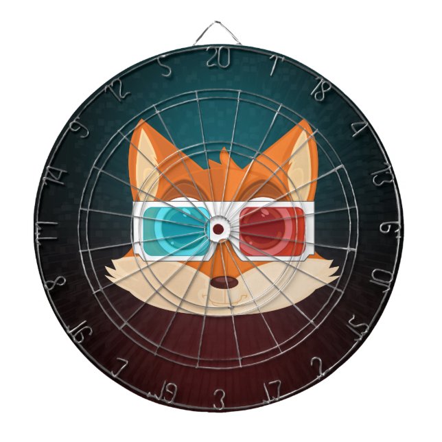 Fox - 3D  Dartboard (Front)