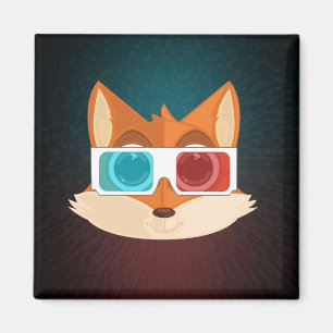 Fox - 3D Magnet