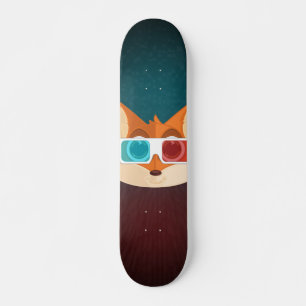 Fox - 3D Skateboard
