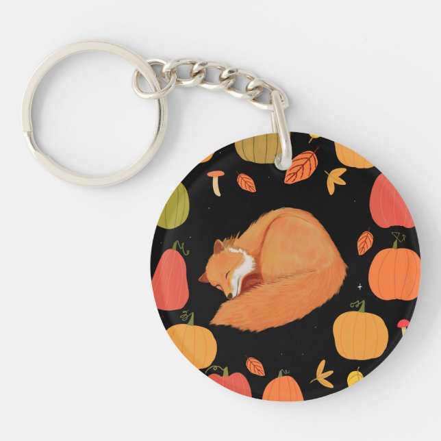 Fox Acrylic Keychain (Front)