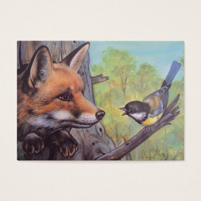 fox and bird (Front)