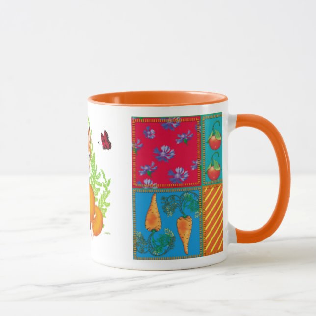 fox and butterfly mug (Right)