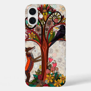 fox and crow iPhone 16 plus case