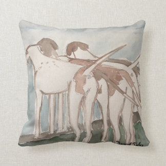 Fox and Hounds Pillow