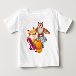 fox and owl baby T-Shirt