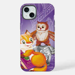 fox and owl iPhone case