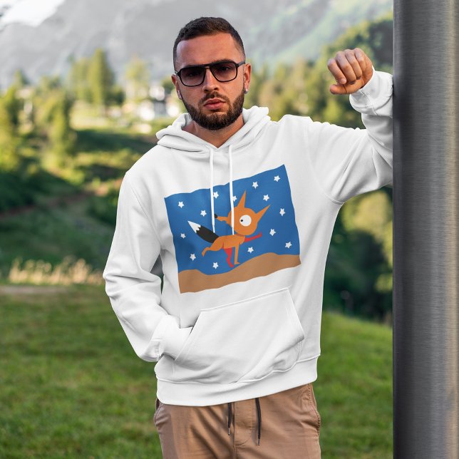 Fox And Stars Mens Hoodie (Creator Uploaded)