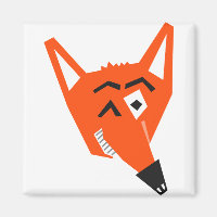 Fox Animal Cartoon Cunning Devious Evil Eye