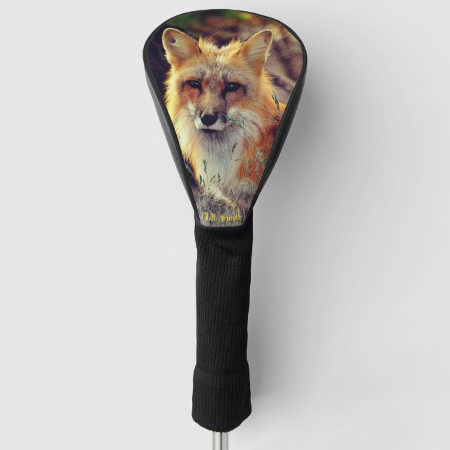Fox Animal Driver  Golf Head Cover (Front)