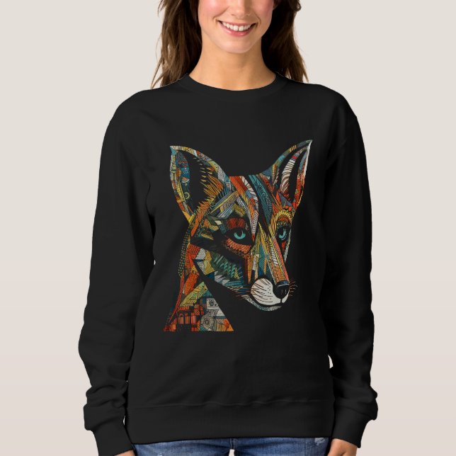 Fox  Animal Fox 8 Sweatshirt (Front)