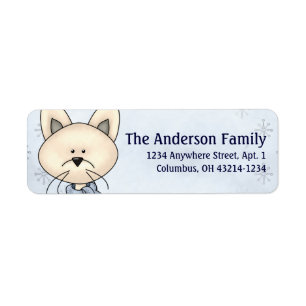 Fox Arctic Freeze Animals Address Labels