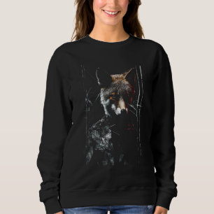 Fox Artwork - Animal Art Fox_1 Sweatshirt