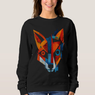 Fox Artwork  Animal Fox Sweatshirt