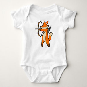 Fox as Archer with Arrow & Bow Baby Bodysuit