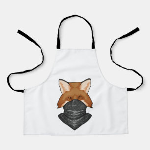 Fox as Bandit with Kerchief Apron