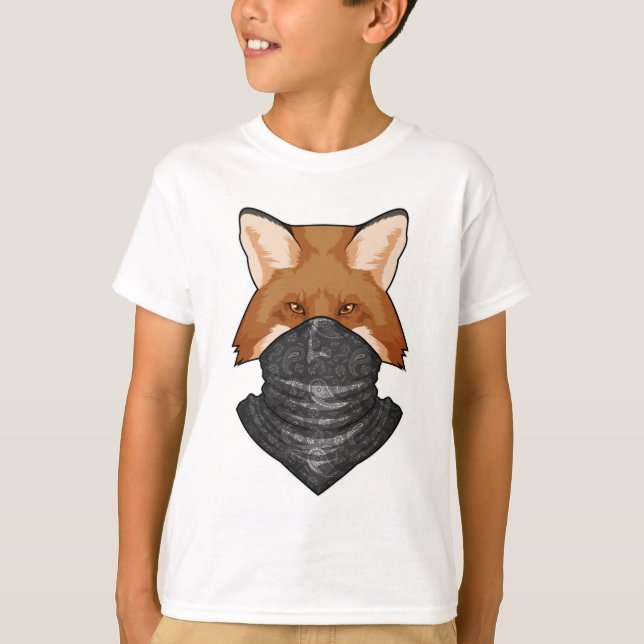 Fox as Bandit with Kerchief T-Shirt (Front)