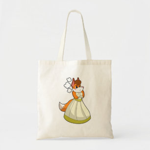 Fox as Bride with Wedding dress.PNG Tote Bag