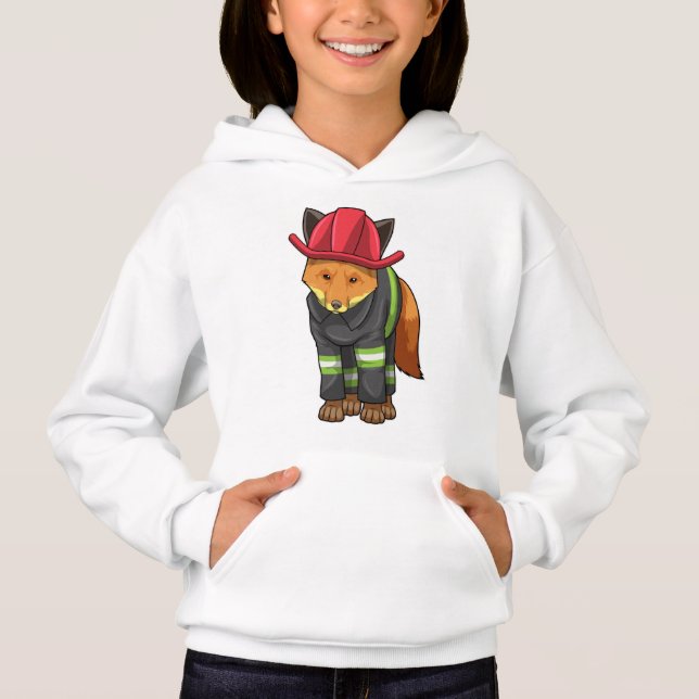 Fox as Firefighter with Helmet (Front)