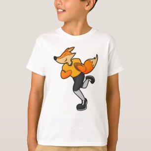 Fox as Football player with Football T-Shirt