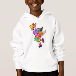 Fox as Inline Skater with Inline Skates