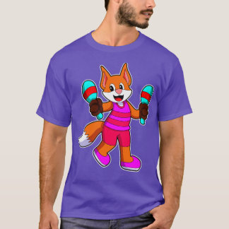 Fox as Singer with Microphone 1 T-Shirt