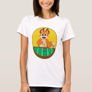 Fox at Poker with Poker chips T-Shirt