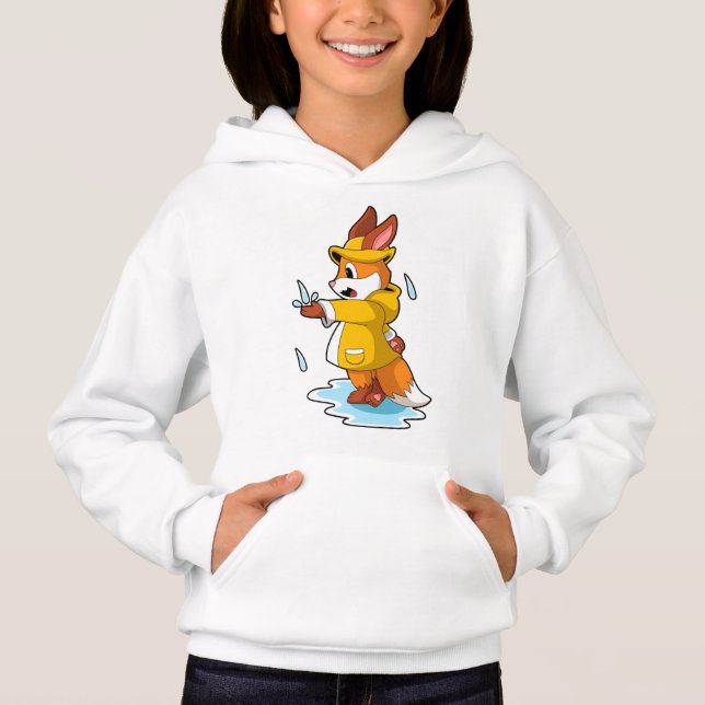 Fox at Rain with Rain drops (Front)