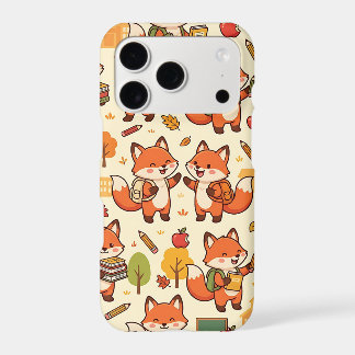 Fox Autumn Backpack iPhone 17 Case
