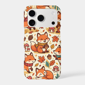 Fox Autumn iPhone 17 Case – Woodland Cosy