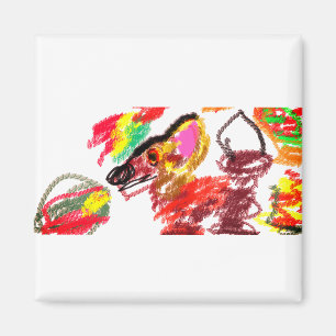 Fox Autumn lovely Magnet