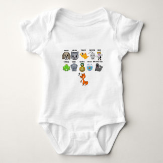 Fox Baby Bodysuit