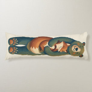 Fox Bear Hug Body Cushion