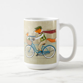 Fox Bike Coffee Mug