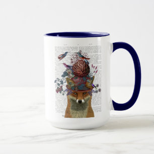 Fox Birdkeeper with Artichoke Mug