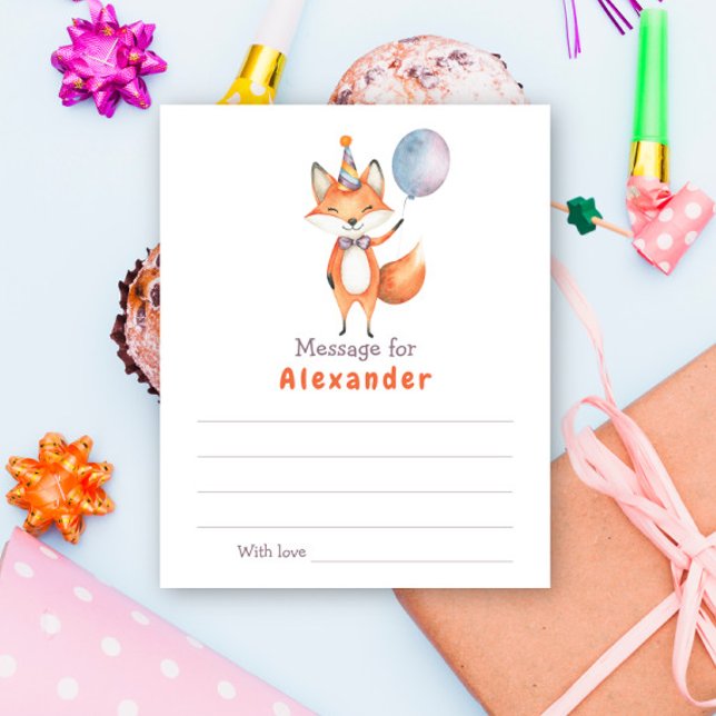 Fox Birthday time capsule message (Creator Uploaded)