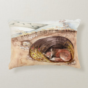 Fox Borrow Decorative Cushion